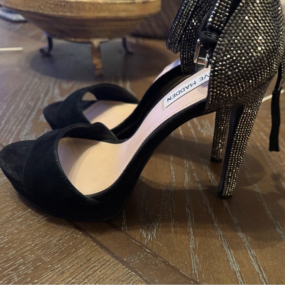 Steve Madden Embellished Platform Party Evening Heels - Picture 2 of 6